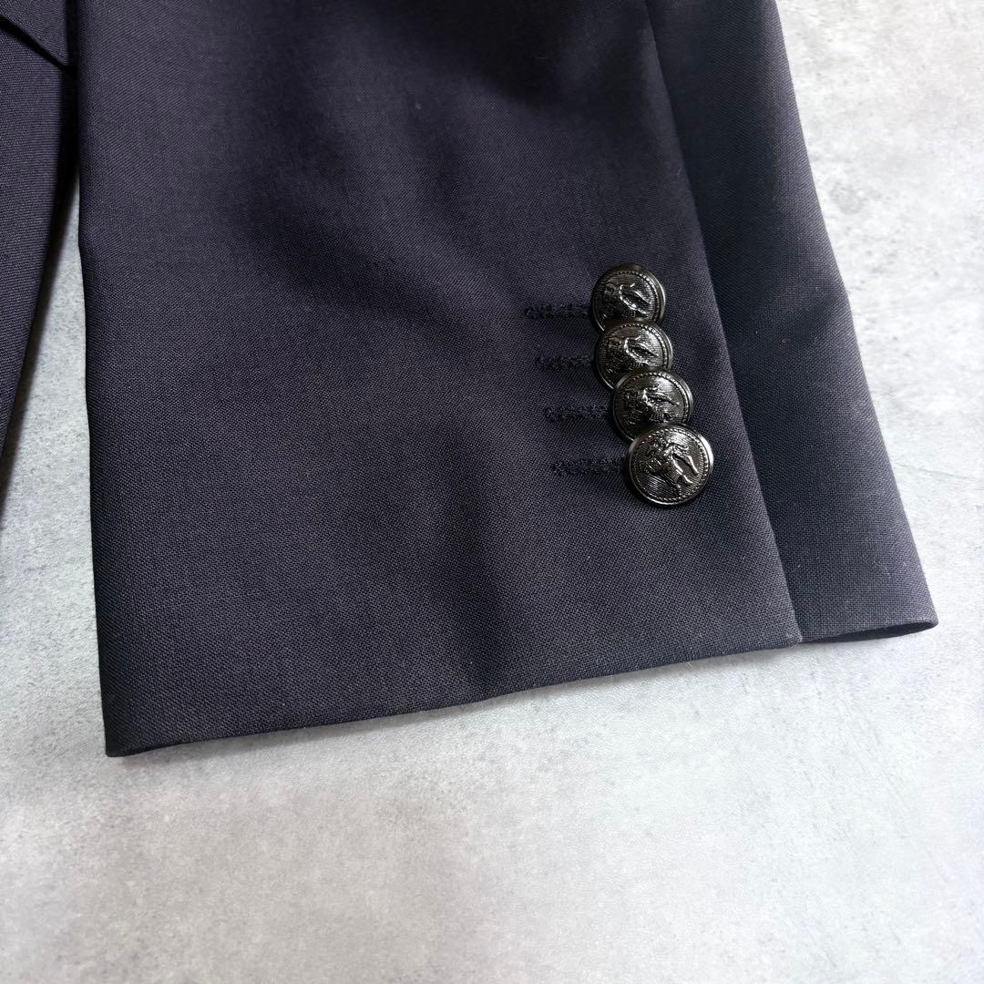 BURBERRY BLACK LABEL 紺ブレザー XL ノバチェック