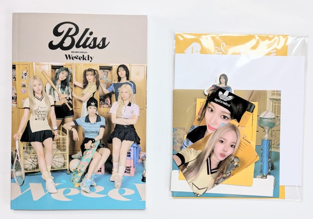 ★非売品◆直筆サインCD◆Weeekly◆Bliss◆韓国◆KPOP