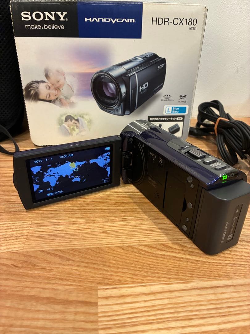 【美品】SONY HDR-CX180 ハンディカム
