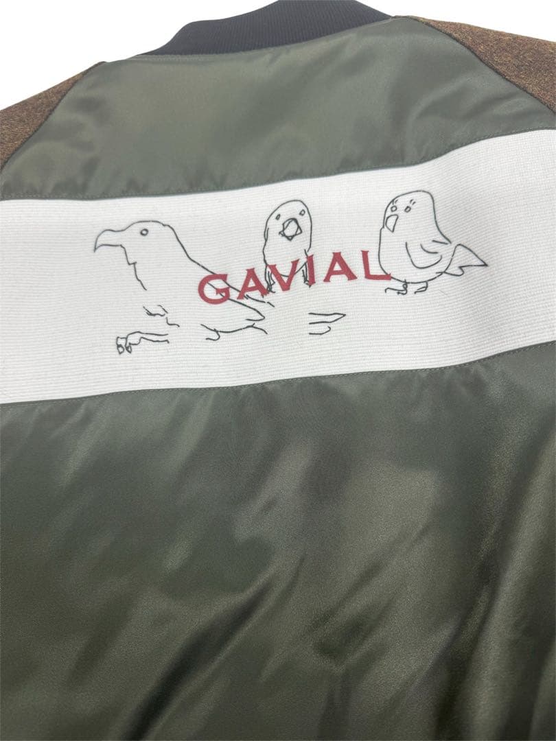 GAVIAL MA-1ジャケット Sサイズ オリーブグリーン