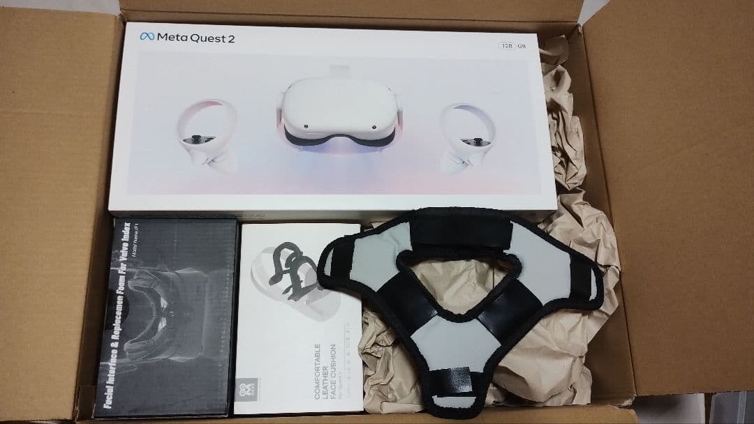  Quest 2 VRヘッドセット 本体一式 +アクセサリ