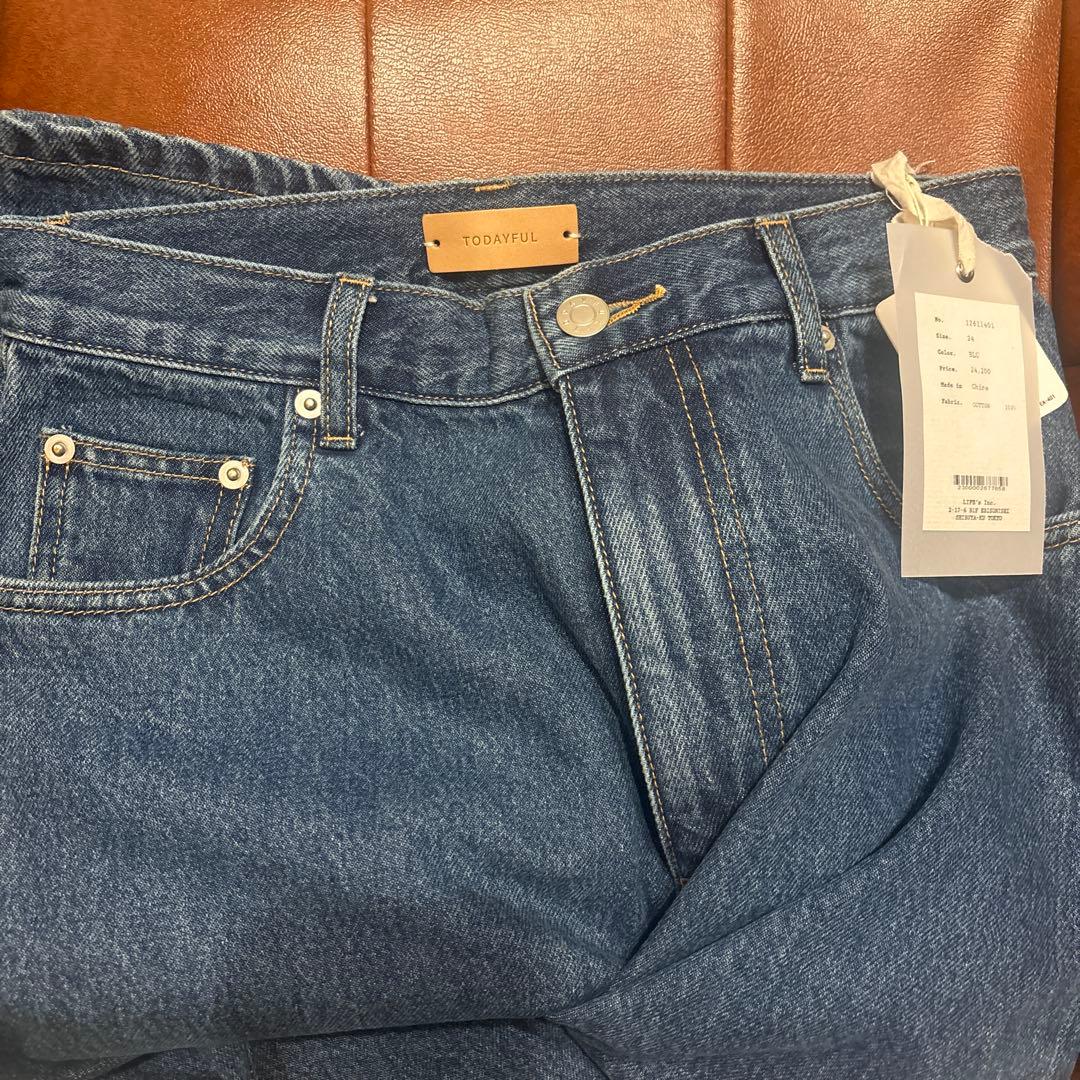 【新品未使用】todayful Cary's Denim ブルー 24 本日限定