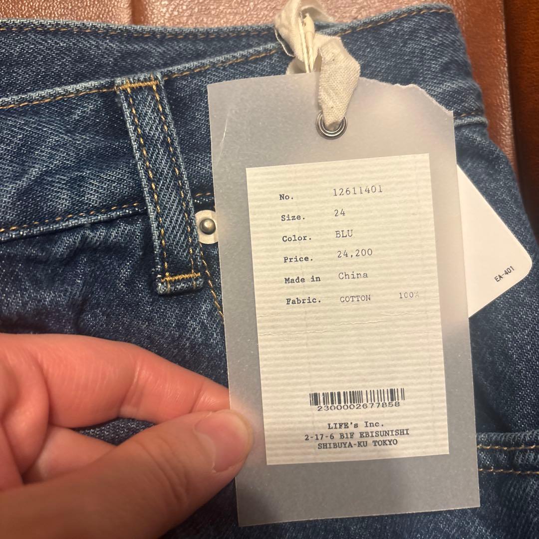 【新品未使用】todayful Cary's Denim ブルー 24 本日限定