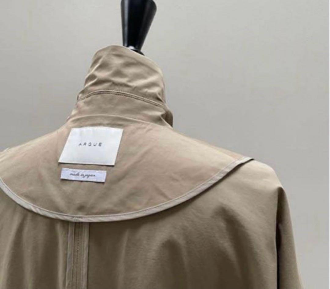 ジャケット・アウター ARGUE ESSENTIAL WIDE OVER TRENCH COAT