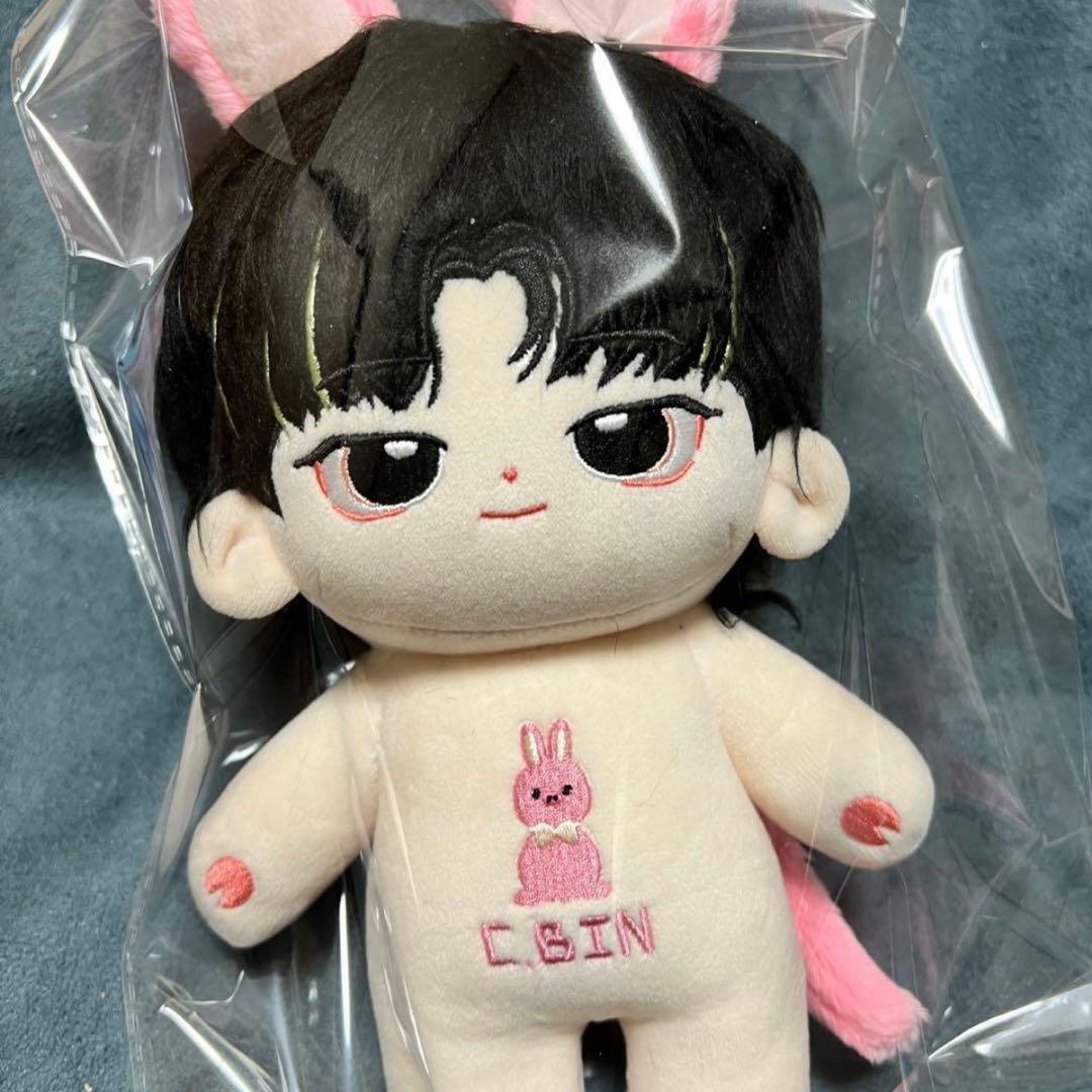 stray kids チャンビン　ぬいぐるみ　20cm 新品　マスター