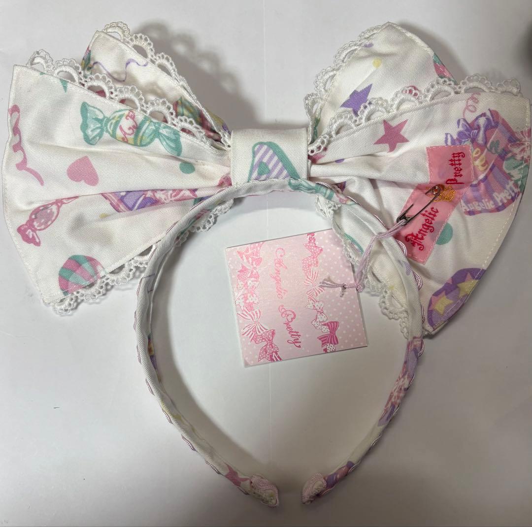 難あり　Angelic Pretty トイパレード　カチューシャ　白　初版