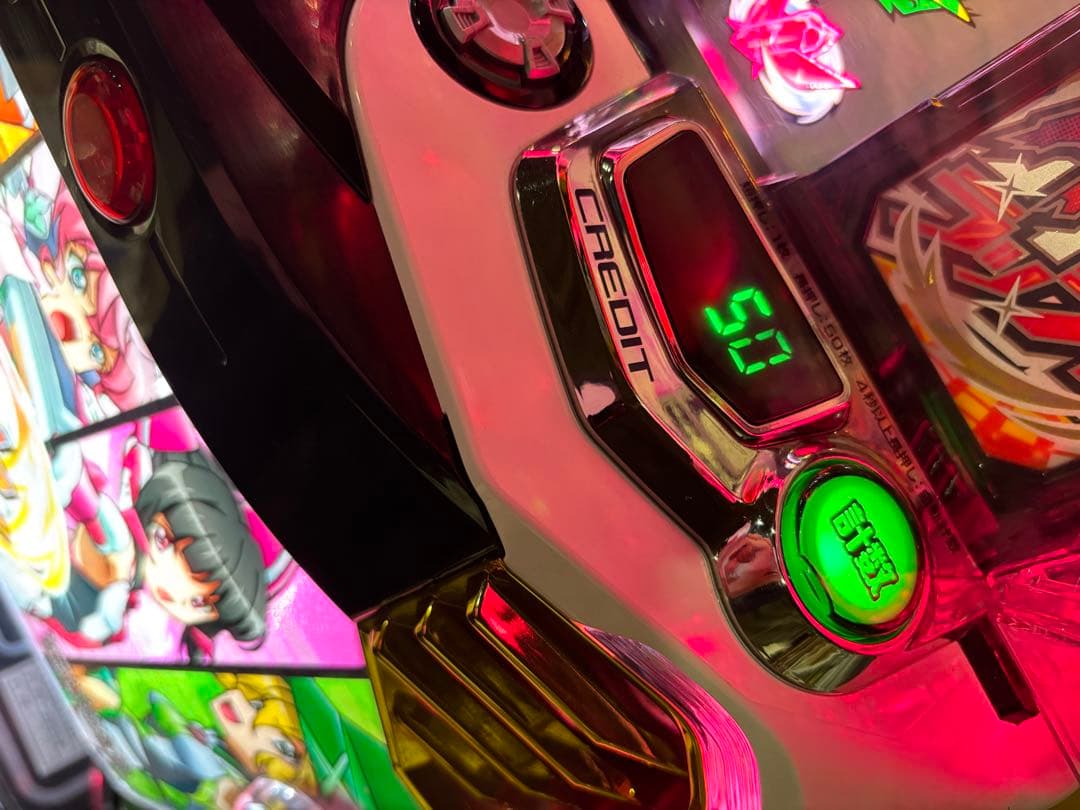 パチスロ実機【L シンフォギア 正義の歌】スマスロユニット付 送料無料❗️
