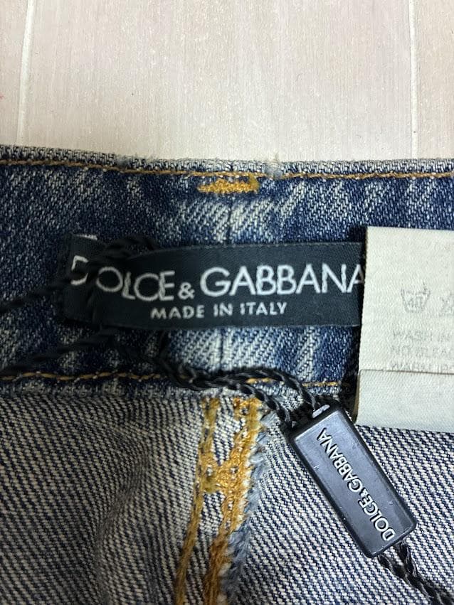 新品タグ付き DOLCE&GABBANA ドルチェ&ガッバーナ デニムパンツ