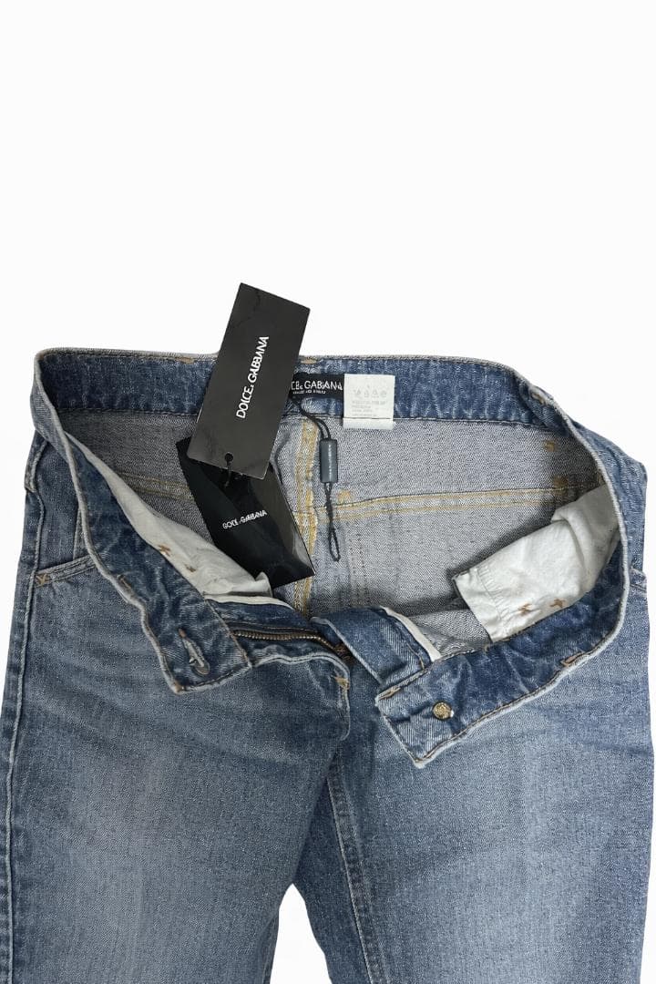 新品タグ付き DOLCE&GABBANA ドルチェ&ガッバーナ デニムパンツ
