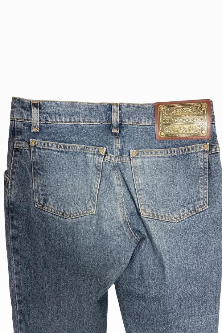 新品タグ付き DOLCE&GABBANA ドルチェ&ガッバーナ デニムパンツ