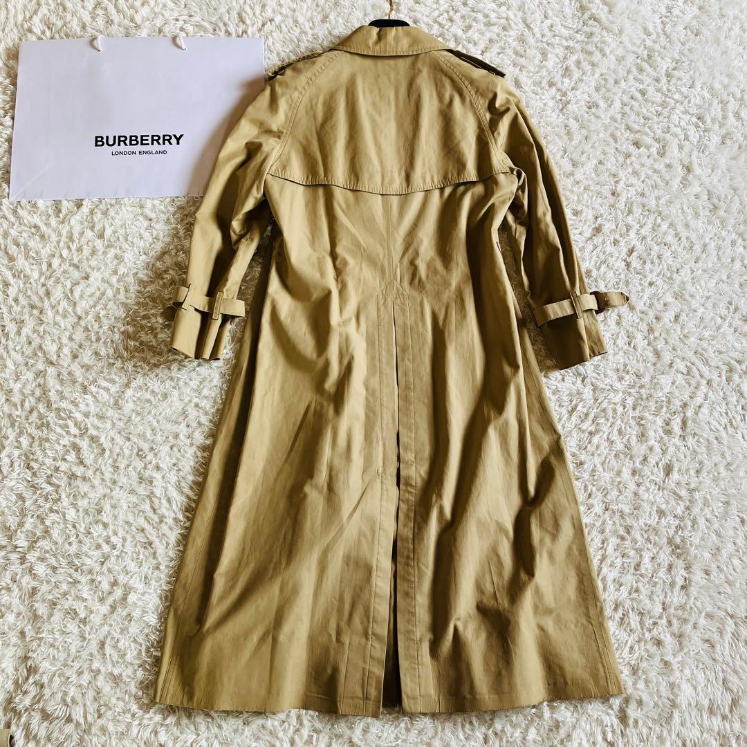 1482 Burberry　トレンチコート　ノバチェック　ロング丈　マルゼン別注