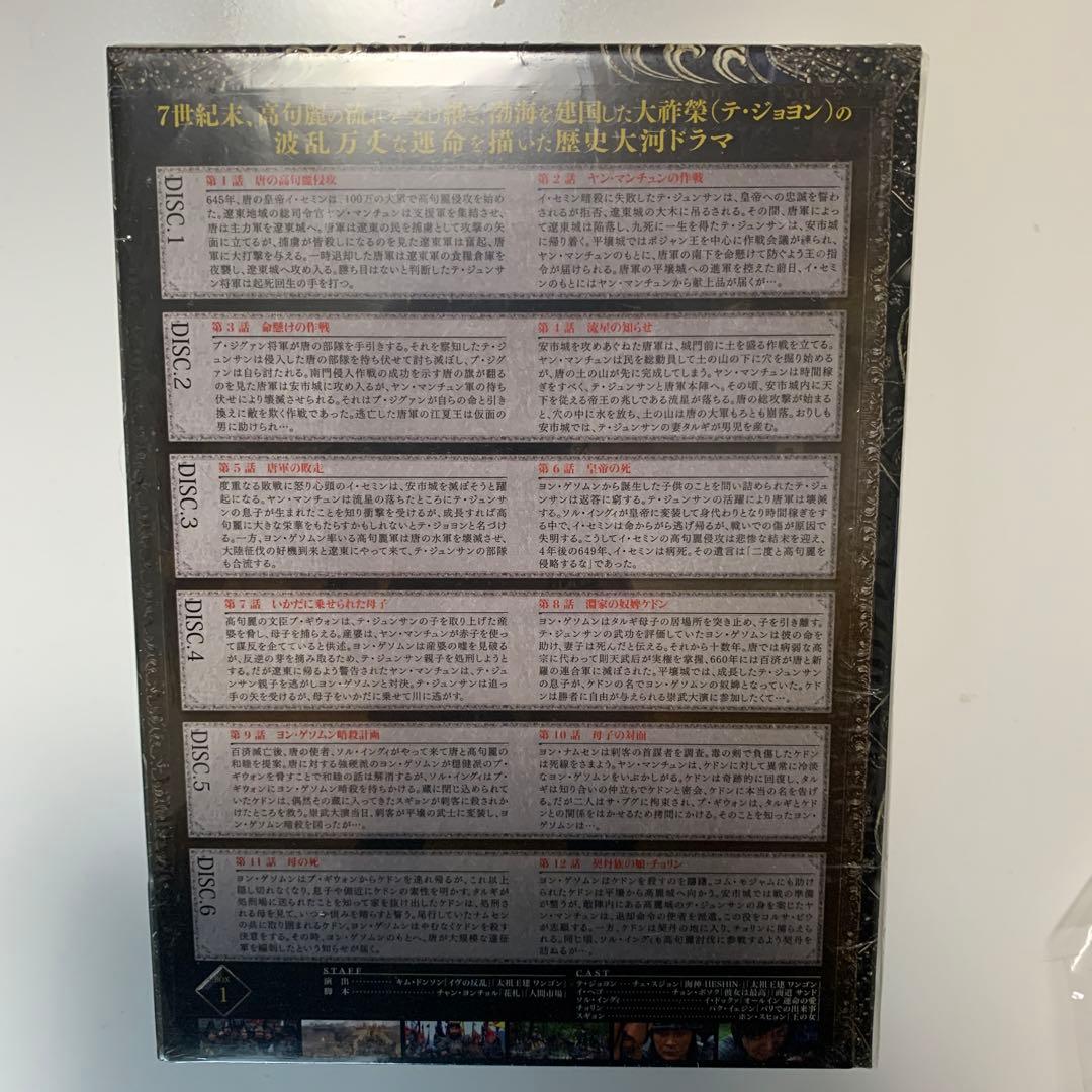 大祚榮 テジョヨン DVD-BOX 1〈6枚組〉