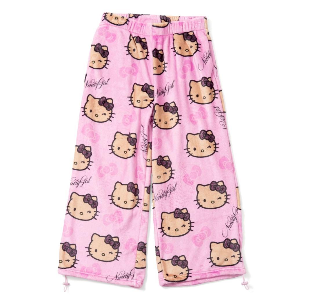 ルームウェア・パジャマ 9090 Girl x HELLO KITTY Gal Pants S size