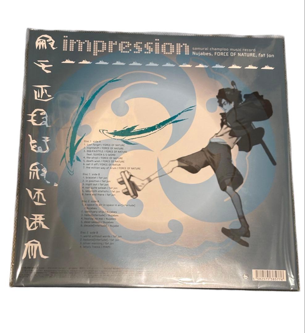 samurai champloo \"impression レコード　ヌジャベス