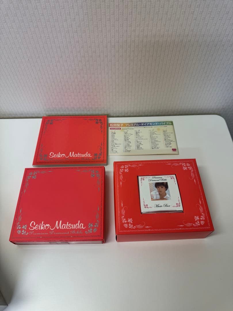 松田聖子　プレミアムダイヤモンドバブル　30周年記念　CDbox 完全生産限定盤