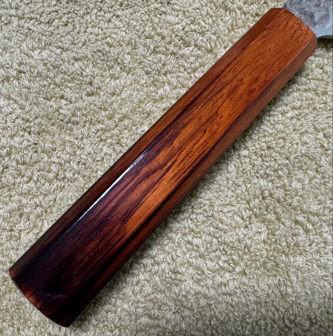堺孝行 切付 三徳 包丁 160mm VG10 ダマスカス 日本製 剣型 新品