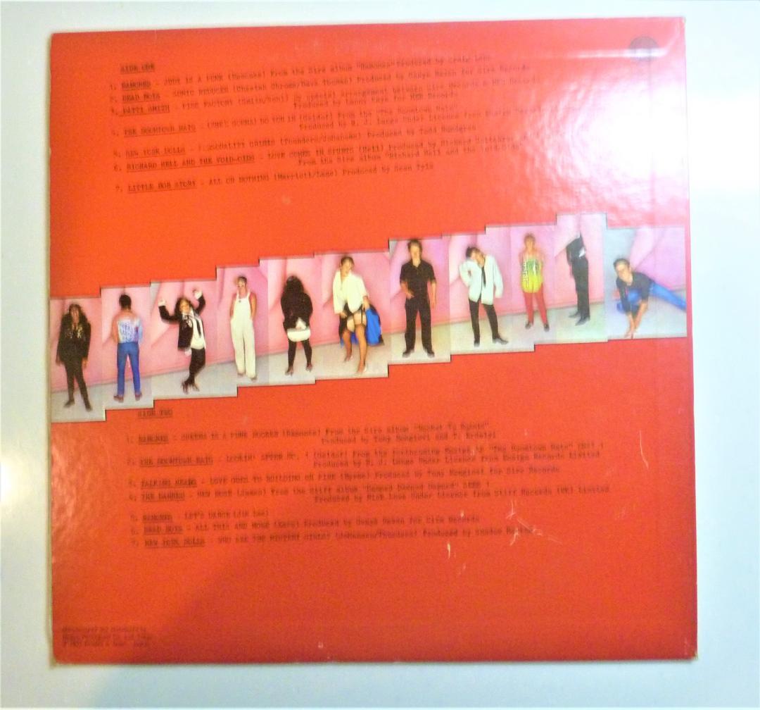 【アナログＬＰ非売品見本盤】NEW WAVE パティ・スミスのインディーズ曲入り