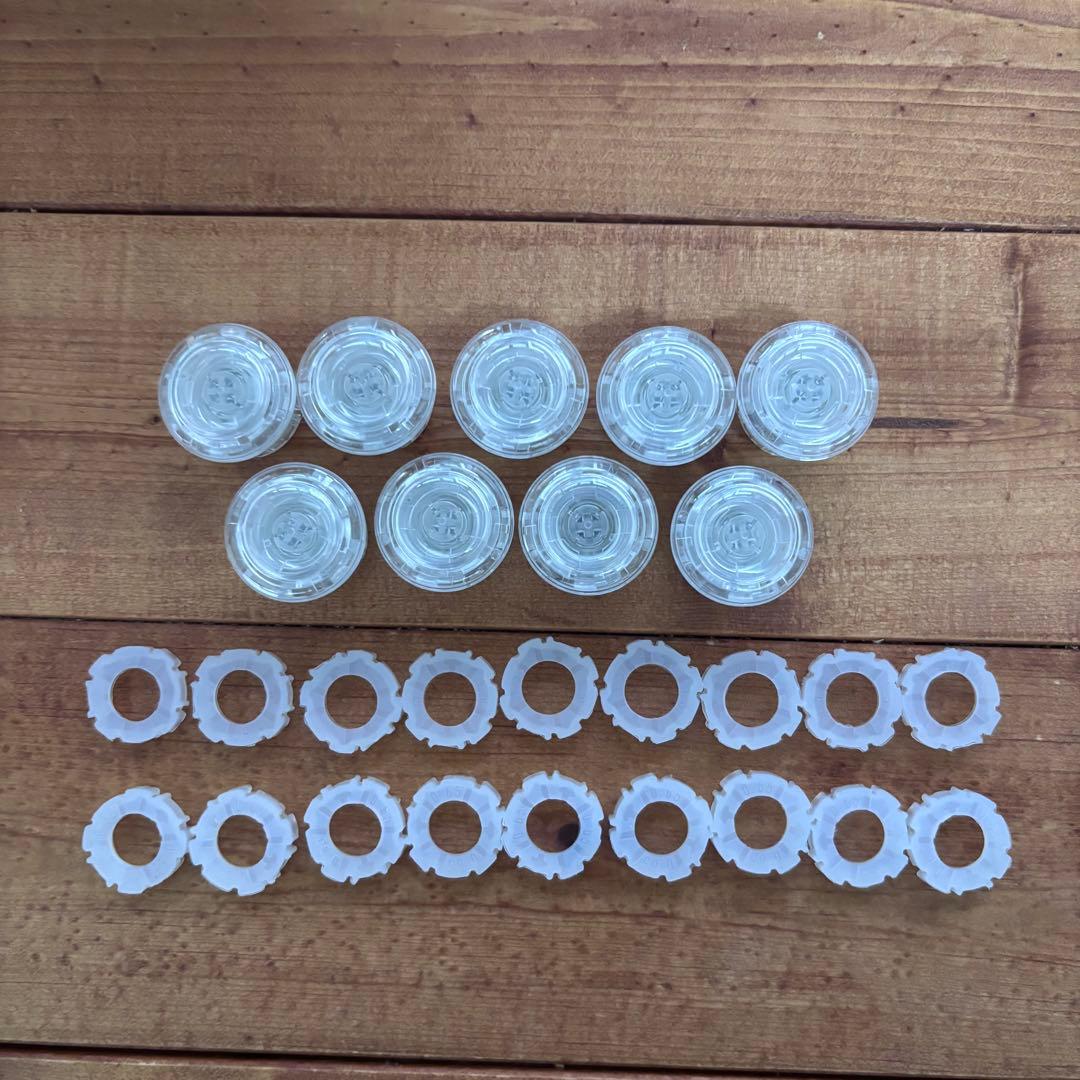 combo button 24mm CRYSTAL 9個 hitboxultra