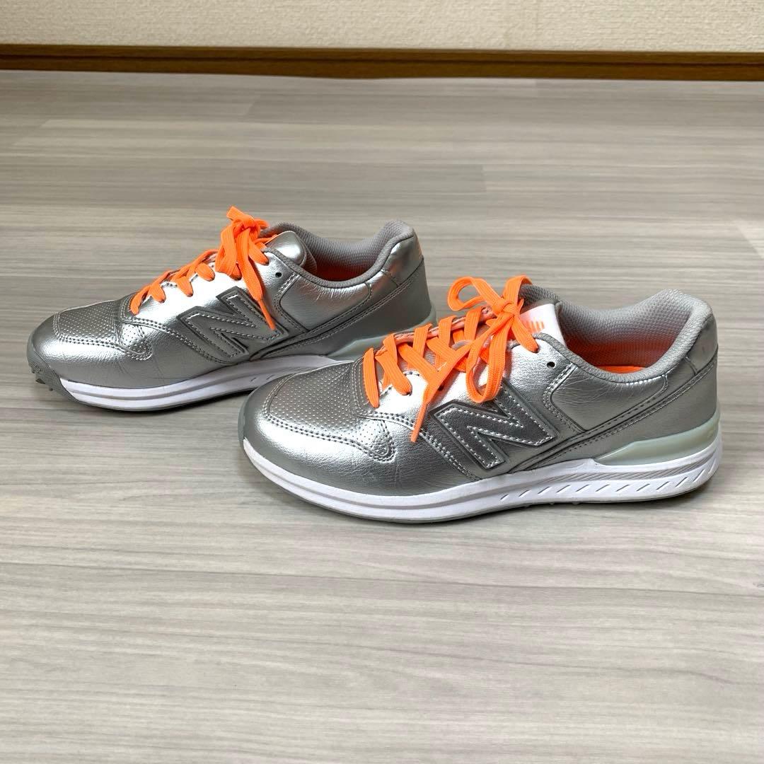 【超美品】NEW BALANCE GOLF レディース ゴルフシューズ 23.0