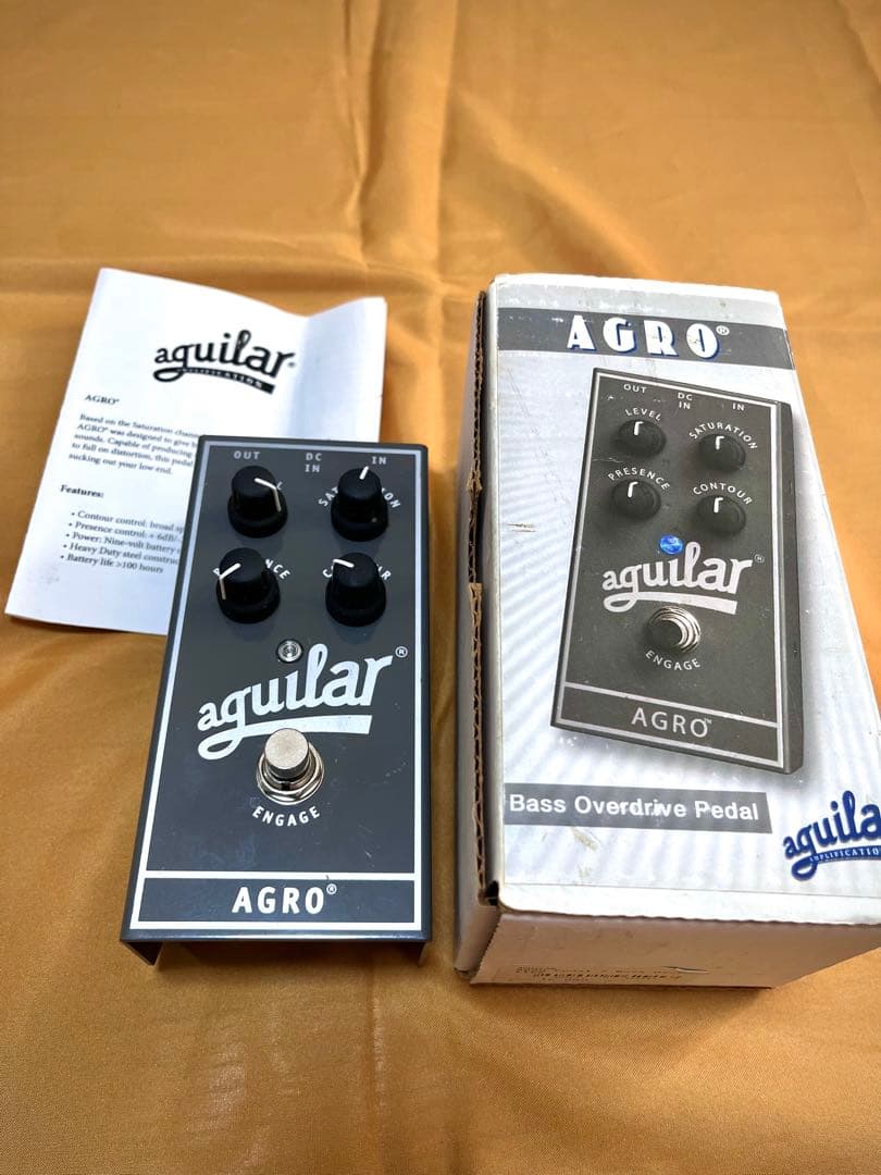 aguilar AGRO ベースオーバードライブペダル