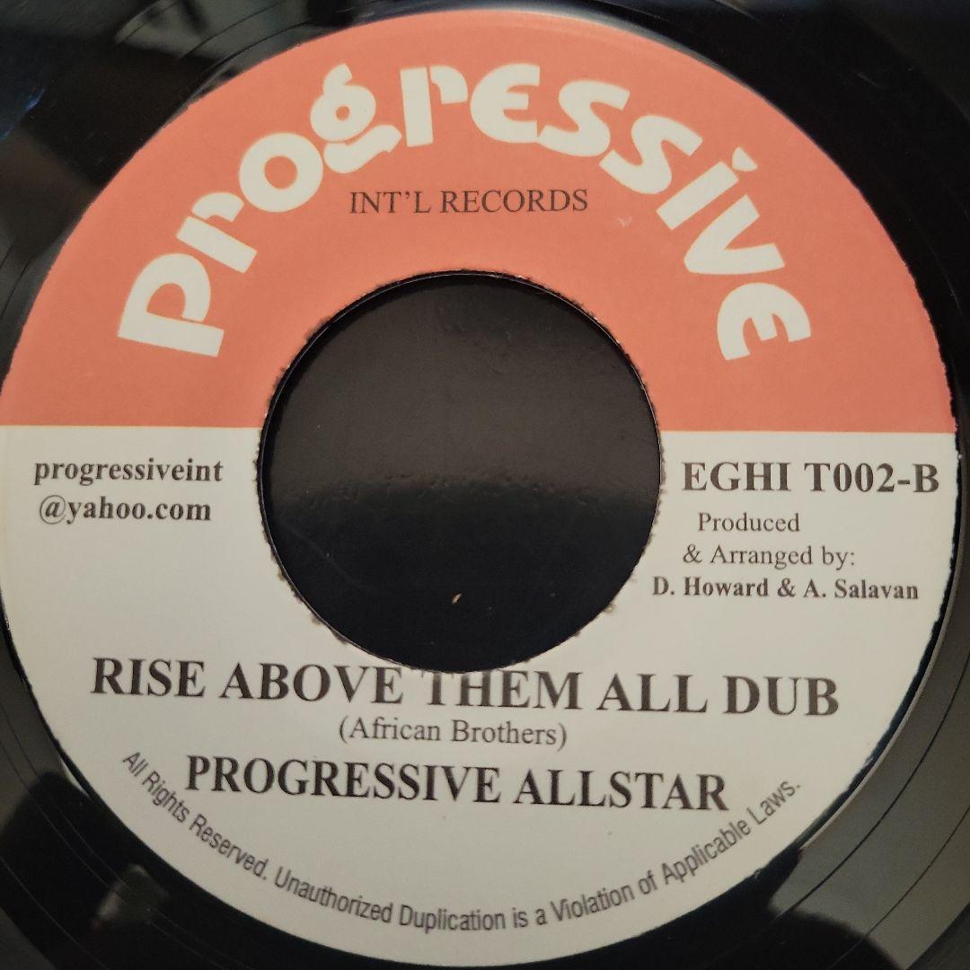 洋楽 African Brothers A Still Tongue 7inch