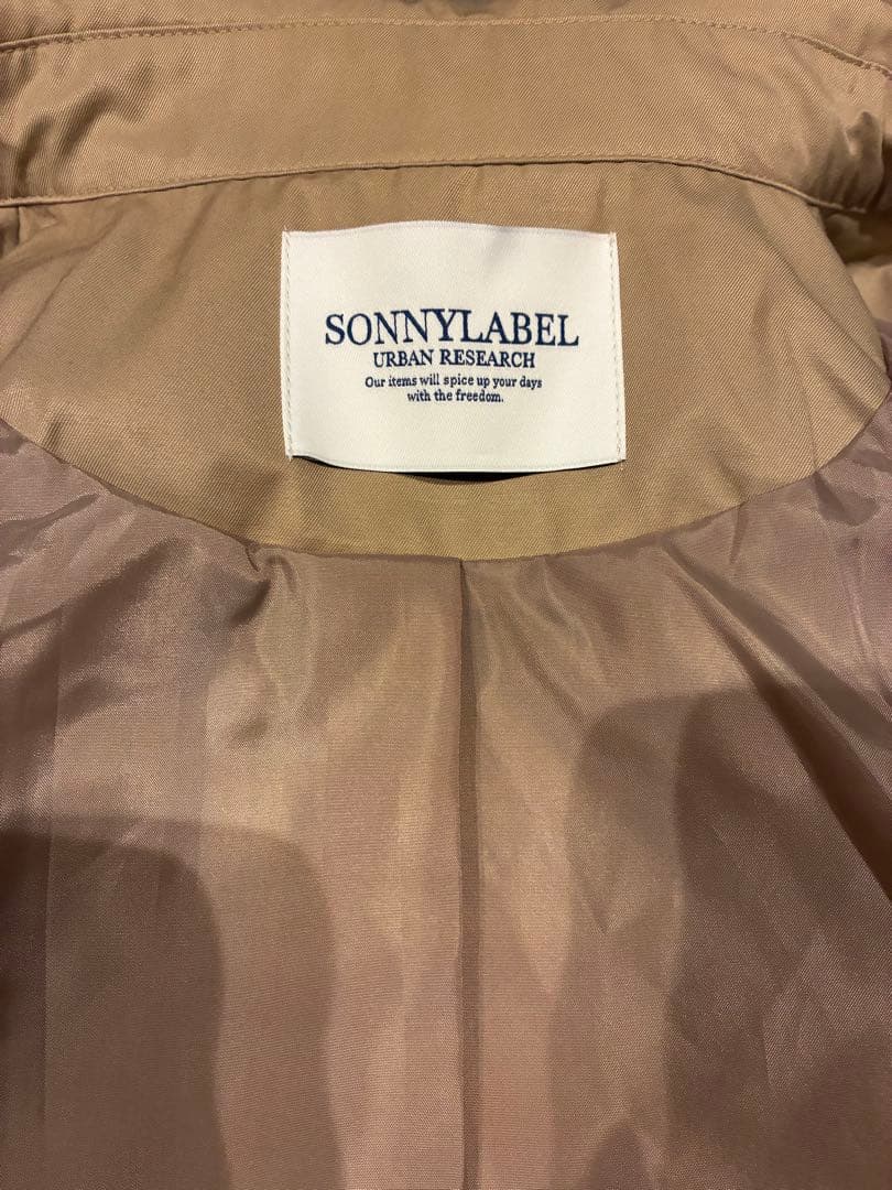 SONNYLABEL ベージュ トレンチコート