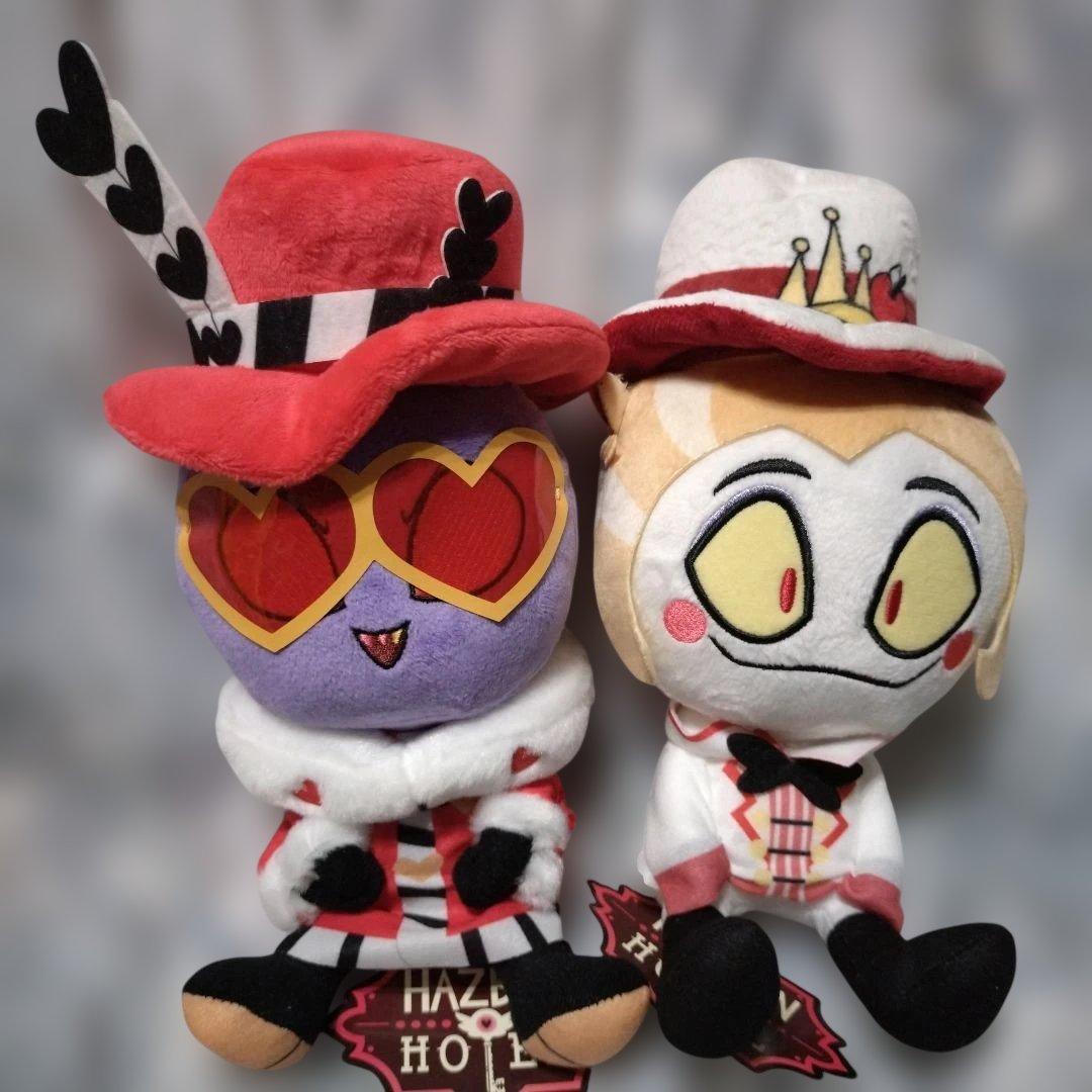 【ROUND1限定】ハズビン・ホテル　ぬいぐるみ　ルシファーヴァレンティノセット
