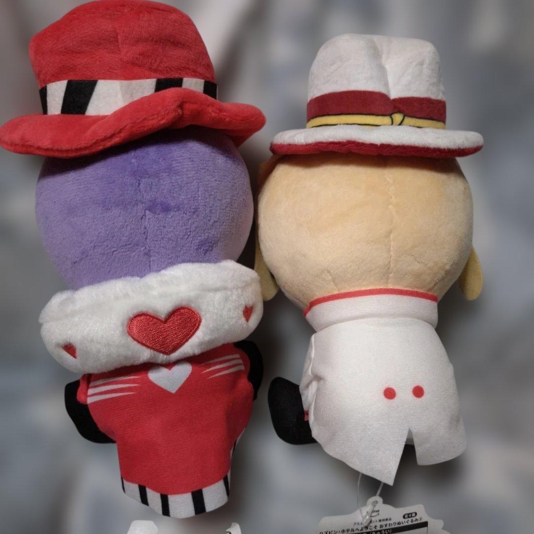 【ROUND1限定】ハズビン・ホテル　ぬいぐるみ　ルシファーヴァレンティノセット