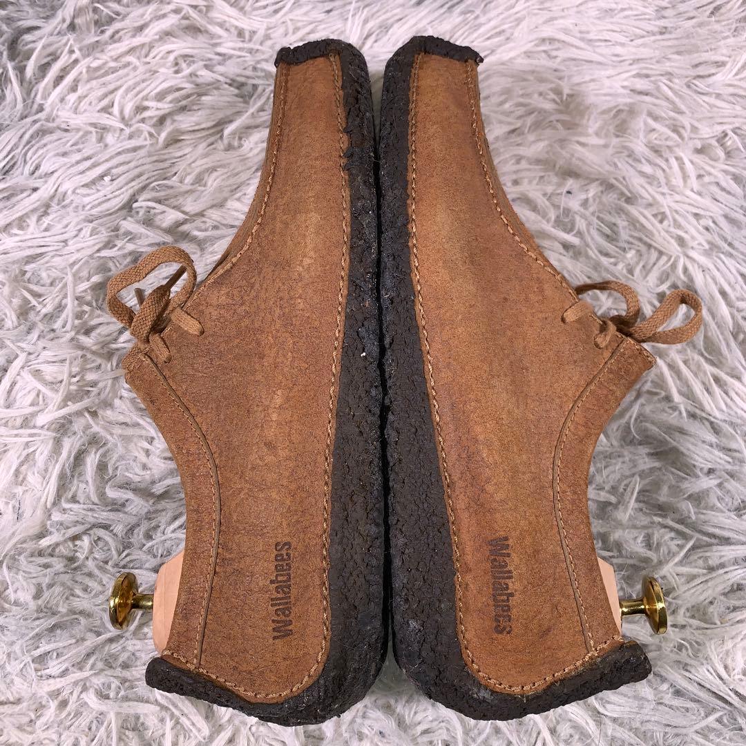 美品　clarks【27.0】Wallabees ワラビー　ナタリー　レザー