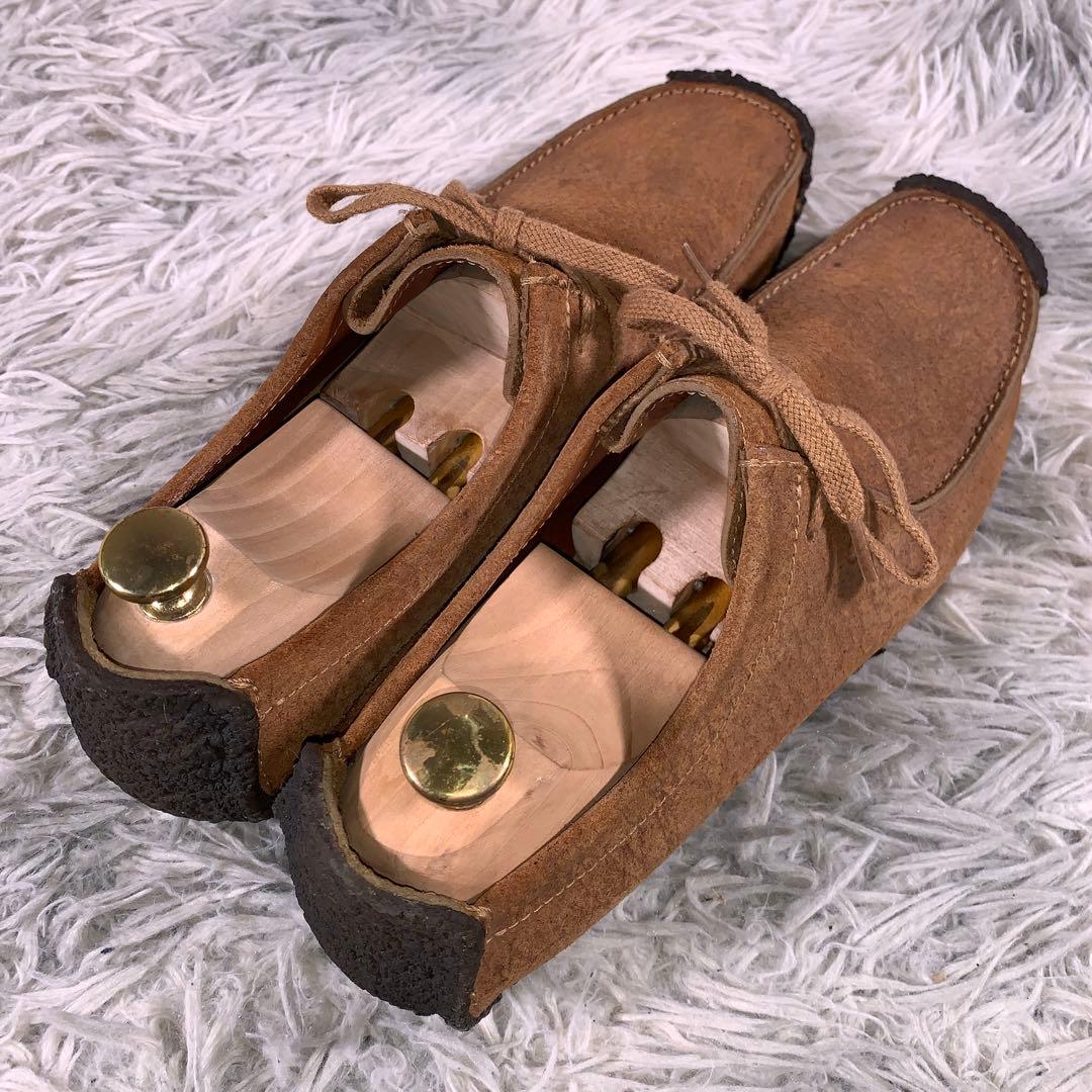 美品　clarks【27.0】Wallabees ワラビー　ナタリー　レザー