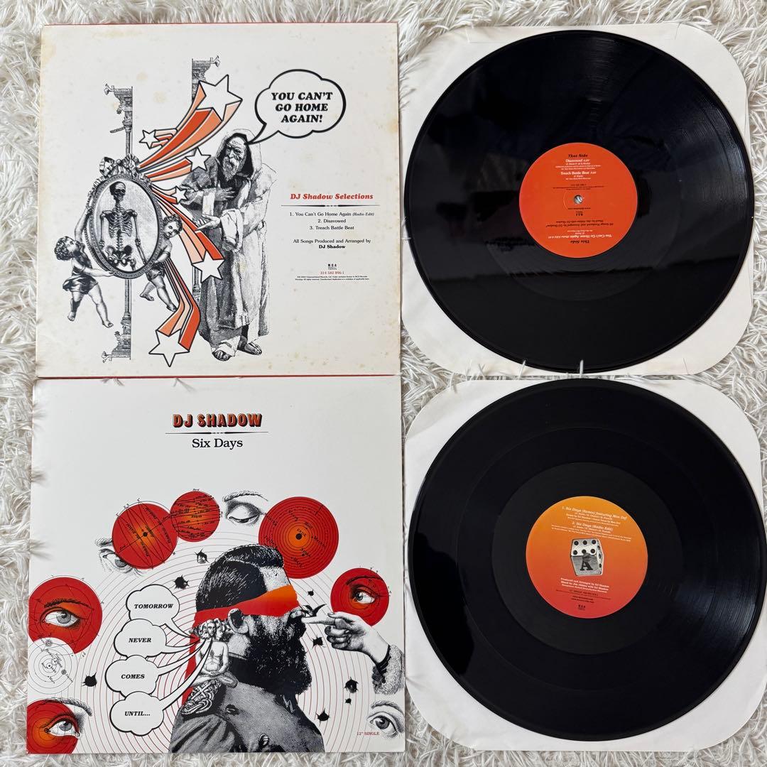 DJ SHADOW レコード 4点＋CD 1点 まとめ売り Preemptive