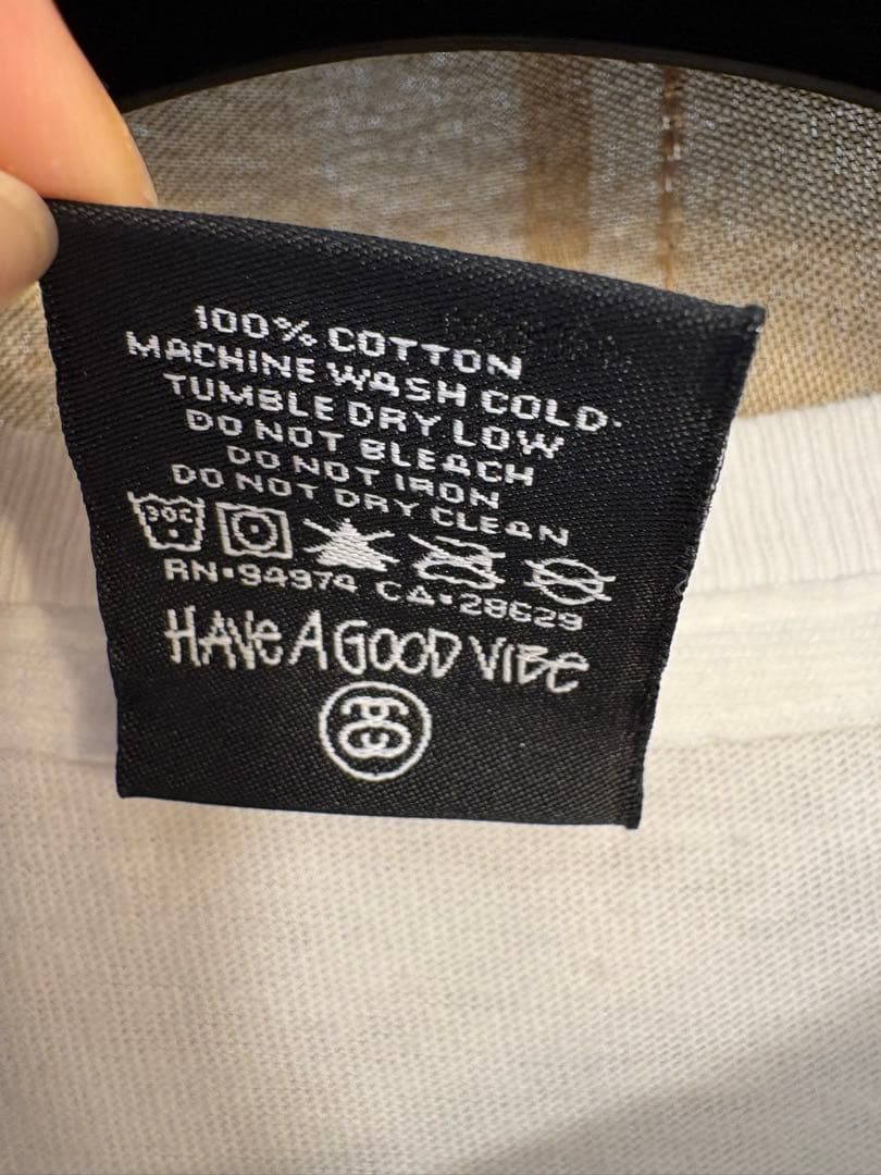 Stussy fragment design チャリティーTシャツ