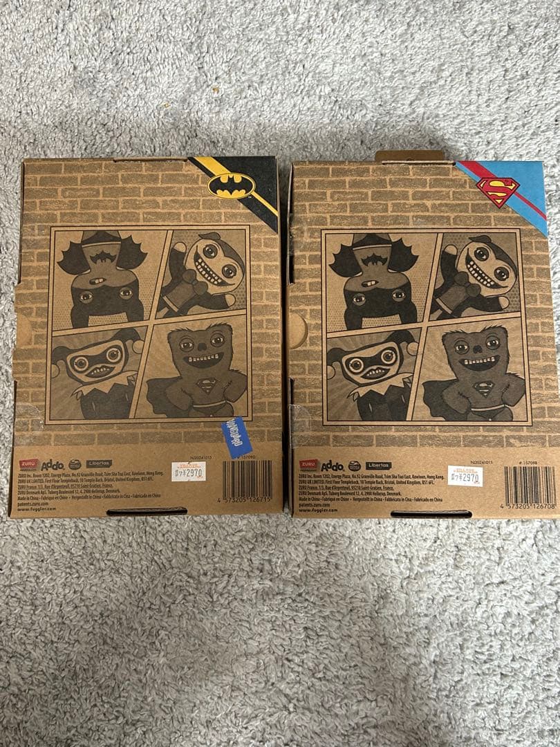 ジ*ン様 DC Fuggler バットマン スーパーマン セット