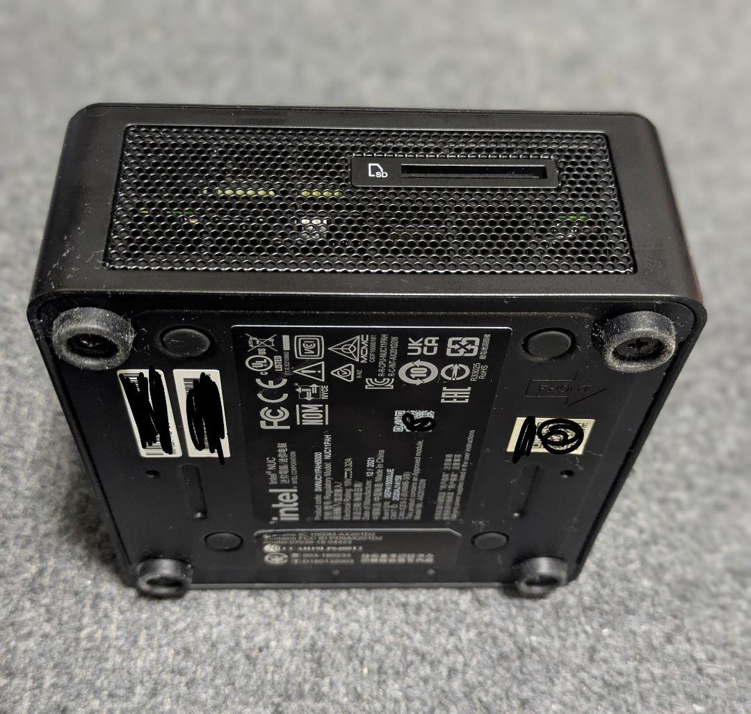 ミニPC Intel NUC11 Perf Mini PC Kit i5 1TB SSD