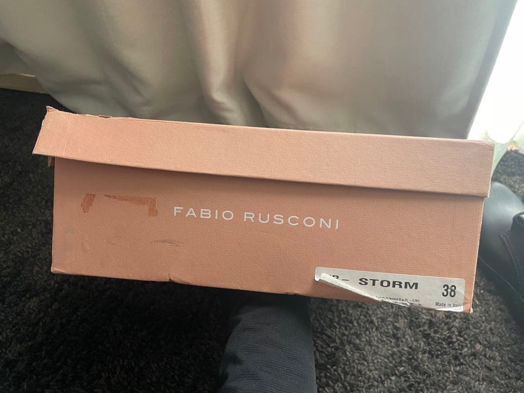 文月さま専用　FABIO RUSCONI レインブーツ38(24.5-25cm)