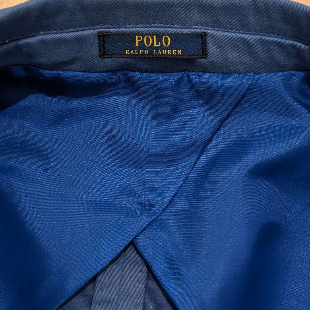 Polo ポロラルフローレン 青 テーラードジャケット 2B