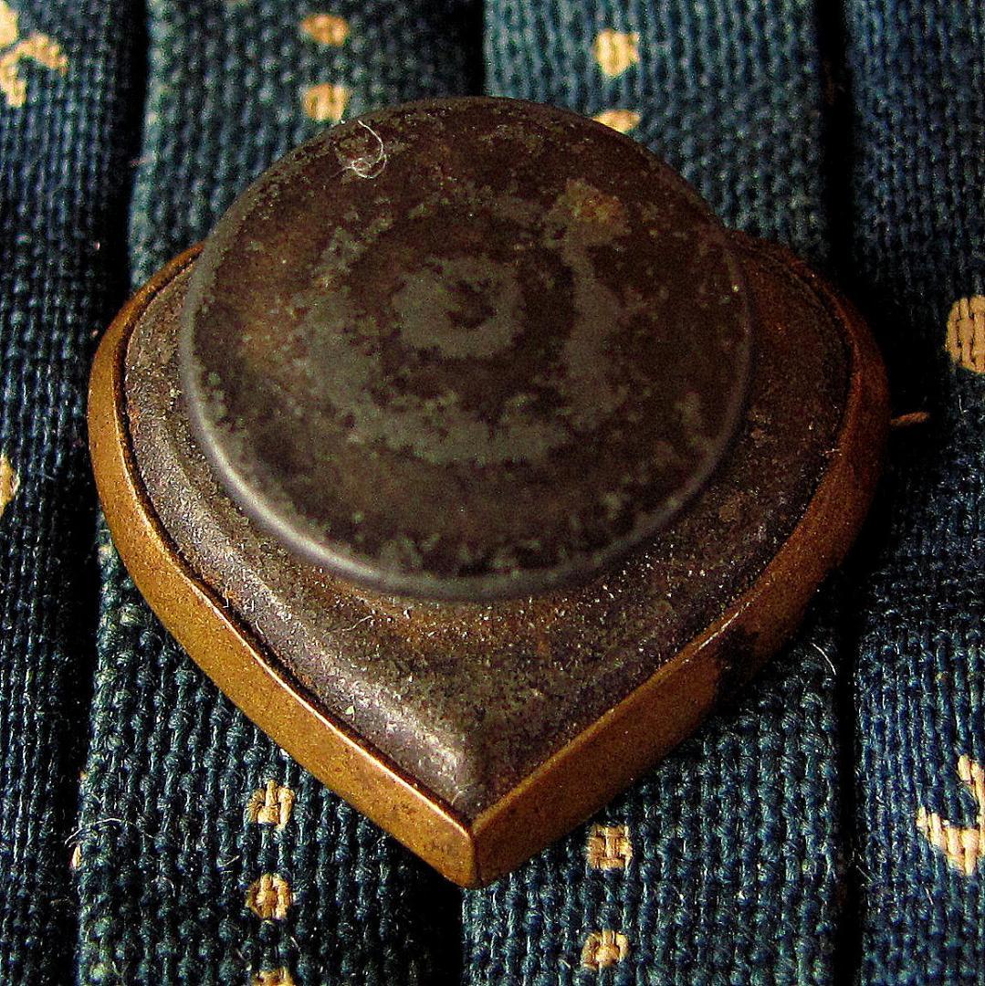 ボタン CARHARTT ハート型 ビンテージ カーハート 1910s