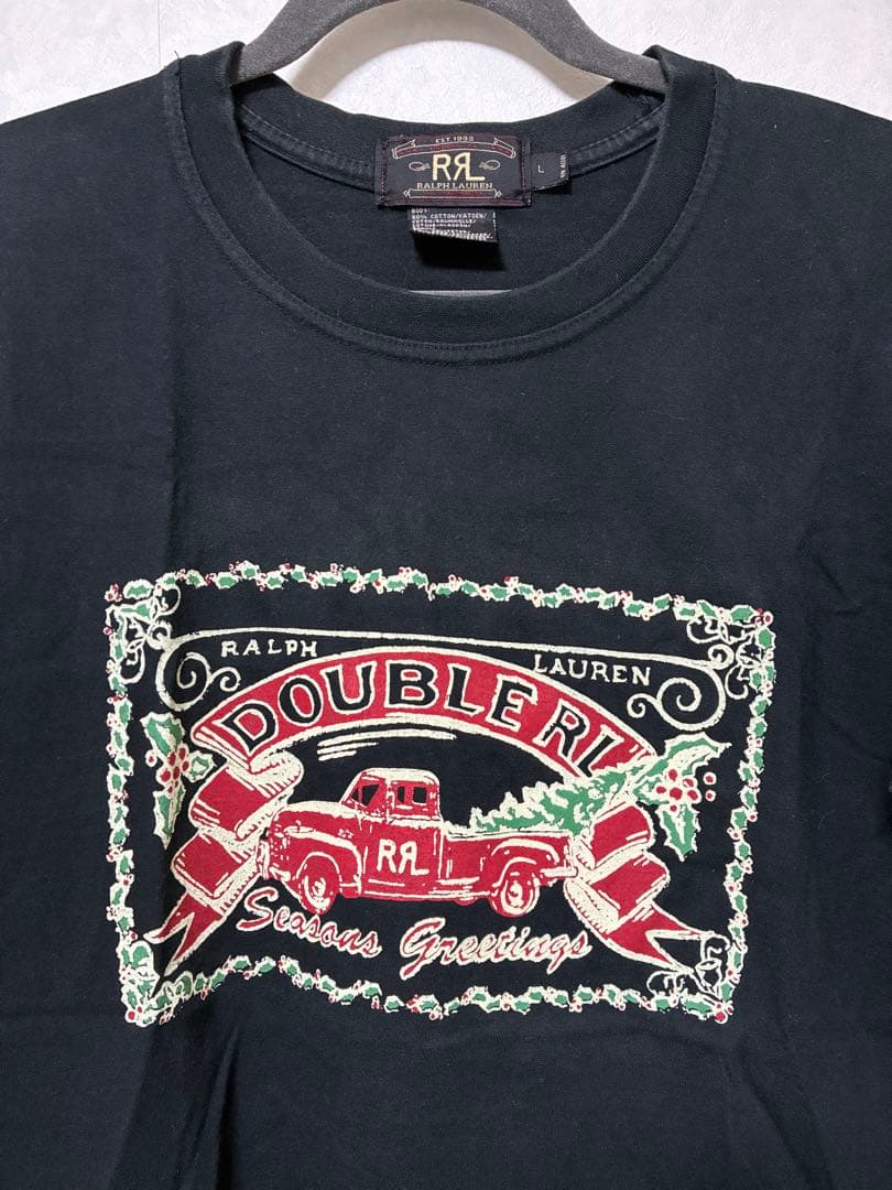 RRL　Ralph Lauren Tシャツ ブラック　美品