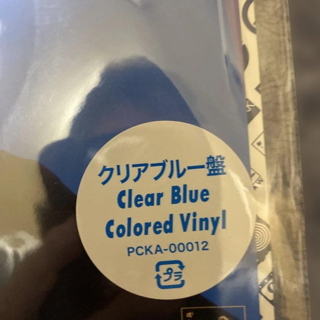 松原みき　真夜中のドア　レコード　クリアブルー盤　新品未開封