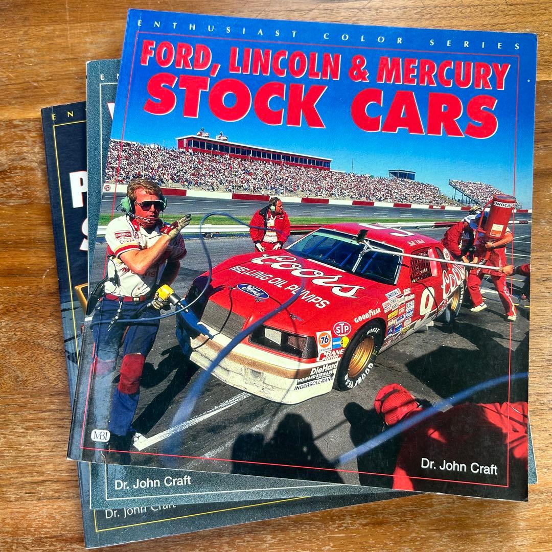 ストックカー写真集 3冊セット NASCAR 資料 洋書 STOCK CARS