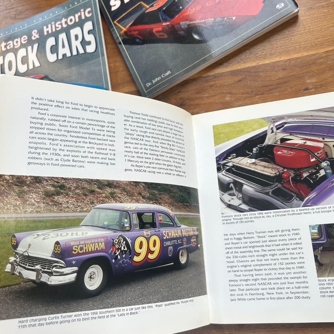 ストックカー写真集 3冊セット NASCAR 資料 洋書 STOCK CARS