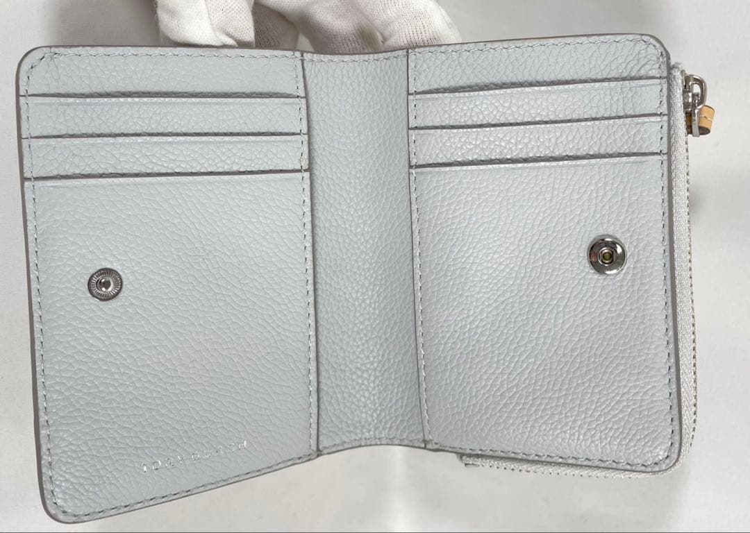 未使用 Tory Burch トリーバーチ 二つ折り財布 マックグロー レザー