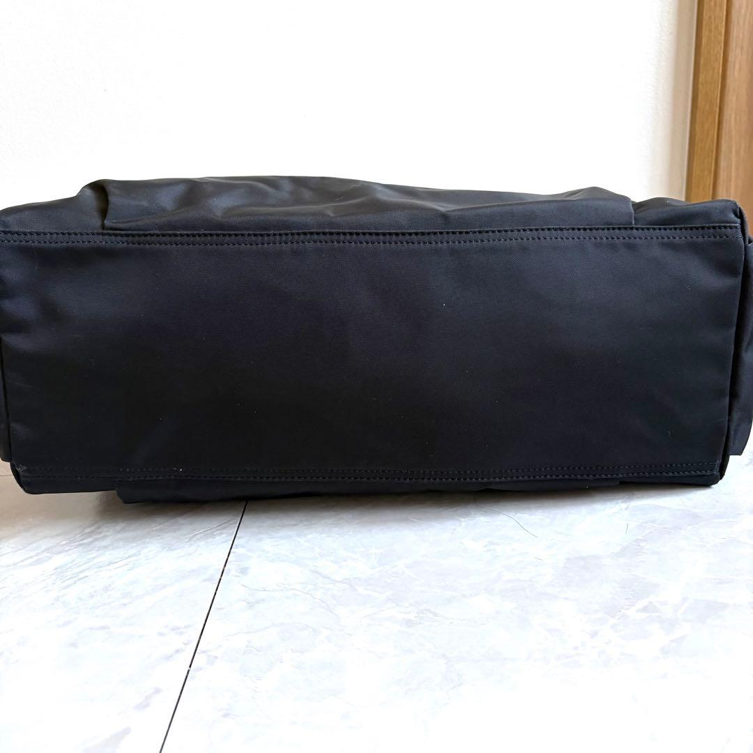 agnes b アニエスベー ボストンバッグ ナイロン 黒 美品