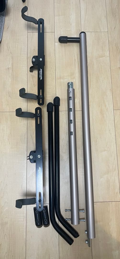 ミノウラ　グラビティスタンド　自転車壁掛け2台