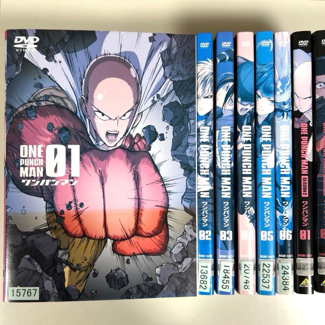 ワンパンマン / ワンパンマン シーズン2 DVD 全12巻セット