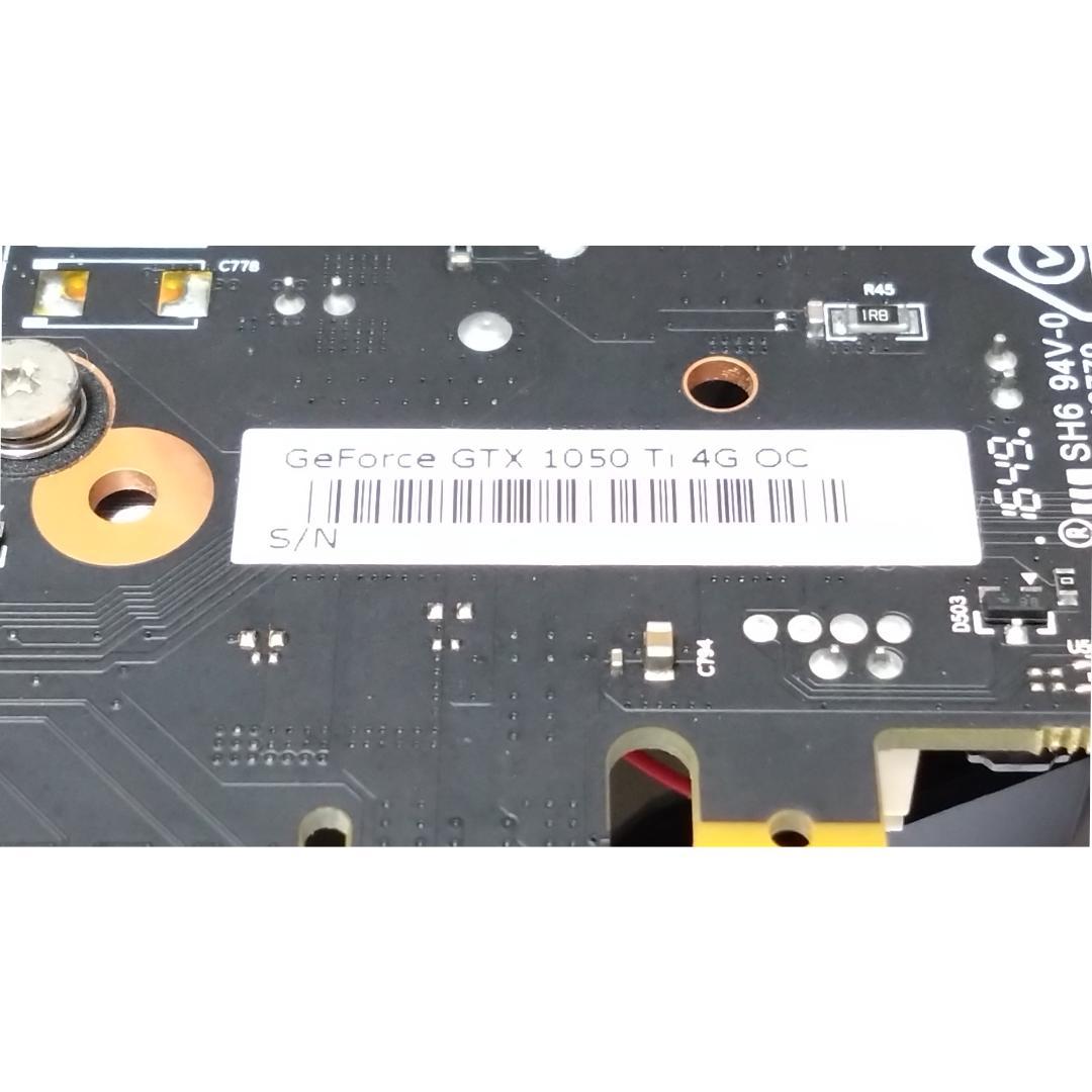 早い者勝ち MSI GeForce GTX 1050ti 4g OC