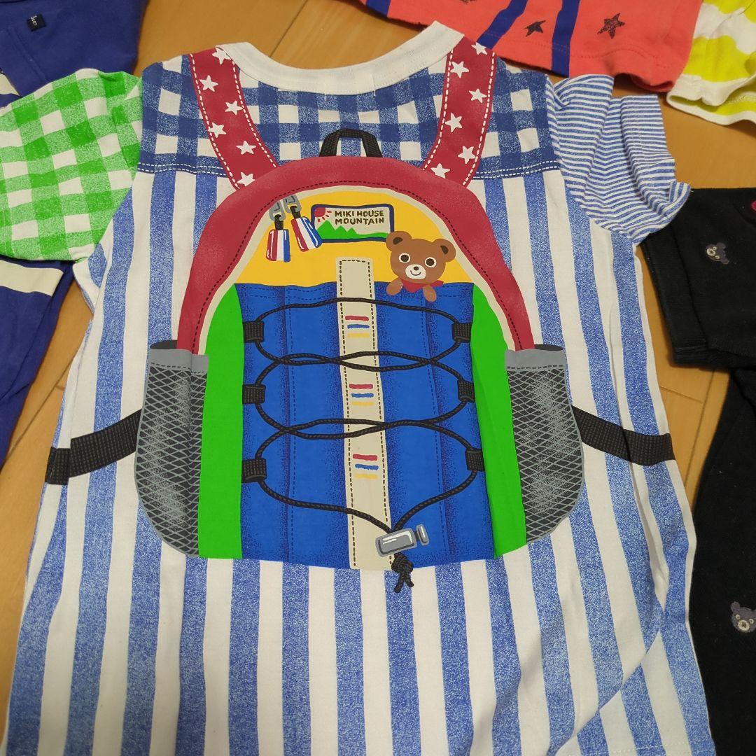 ミキハウス　double.B 　ブラックベア　Tシャツセット 110cm　15点