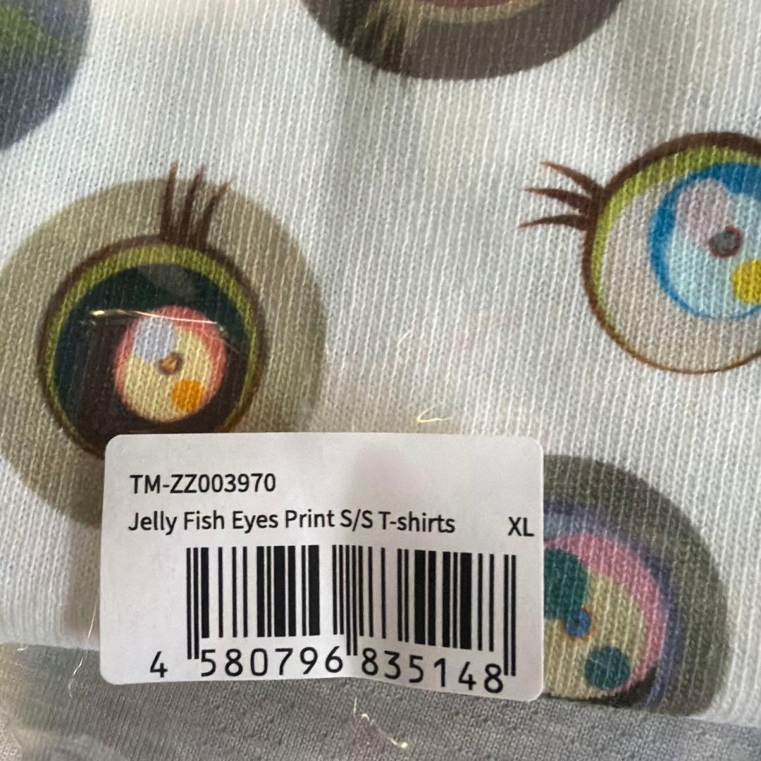 Jelly Fish Eyes TシャツXL スウェットショートパンツL セット