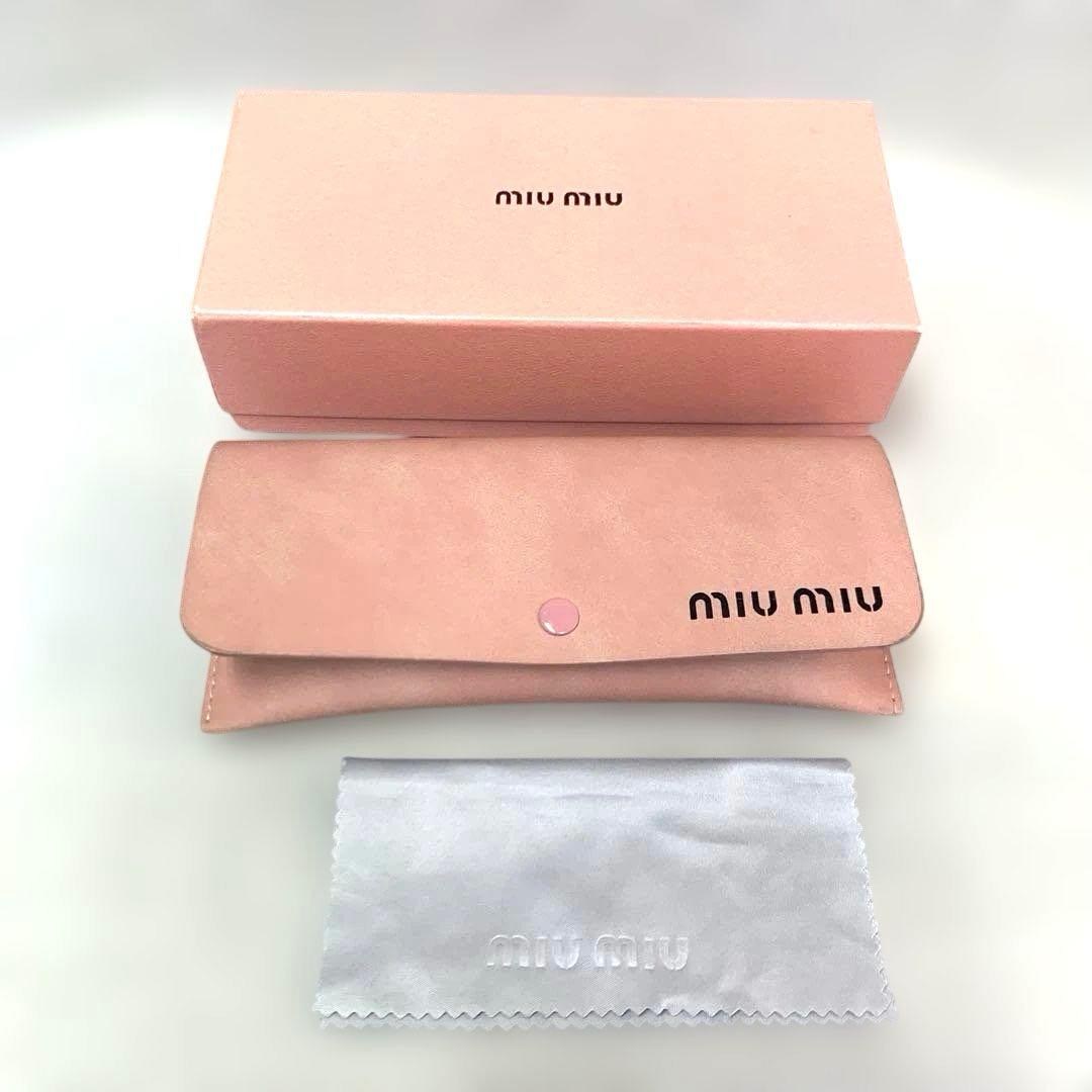 miu miu サングラス SMU04Z オーバル セルフフレーム