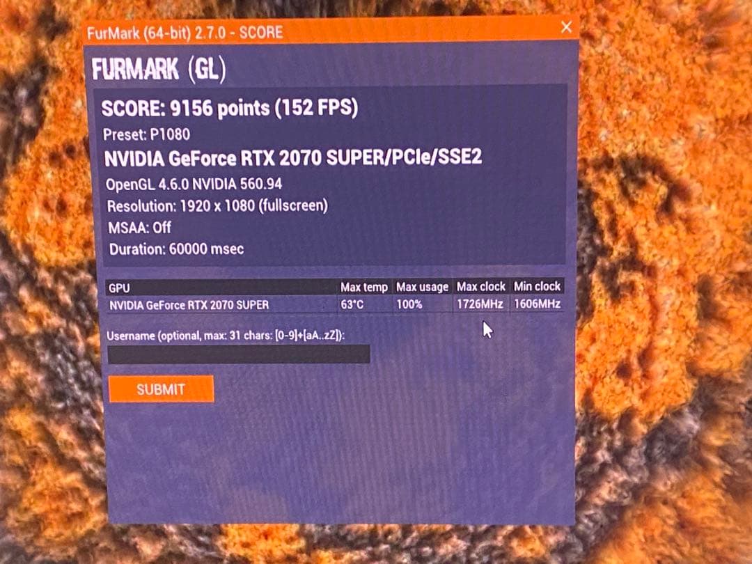 動作確認済み　MSI RTX 2070 Super DDR6 8Gb